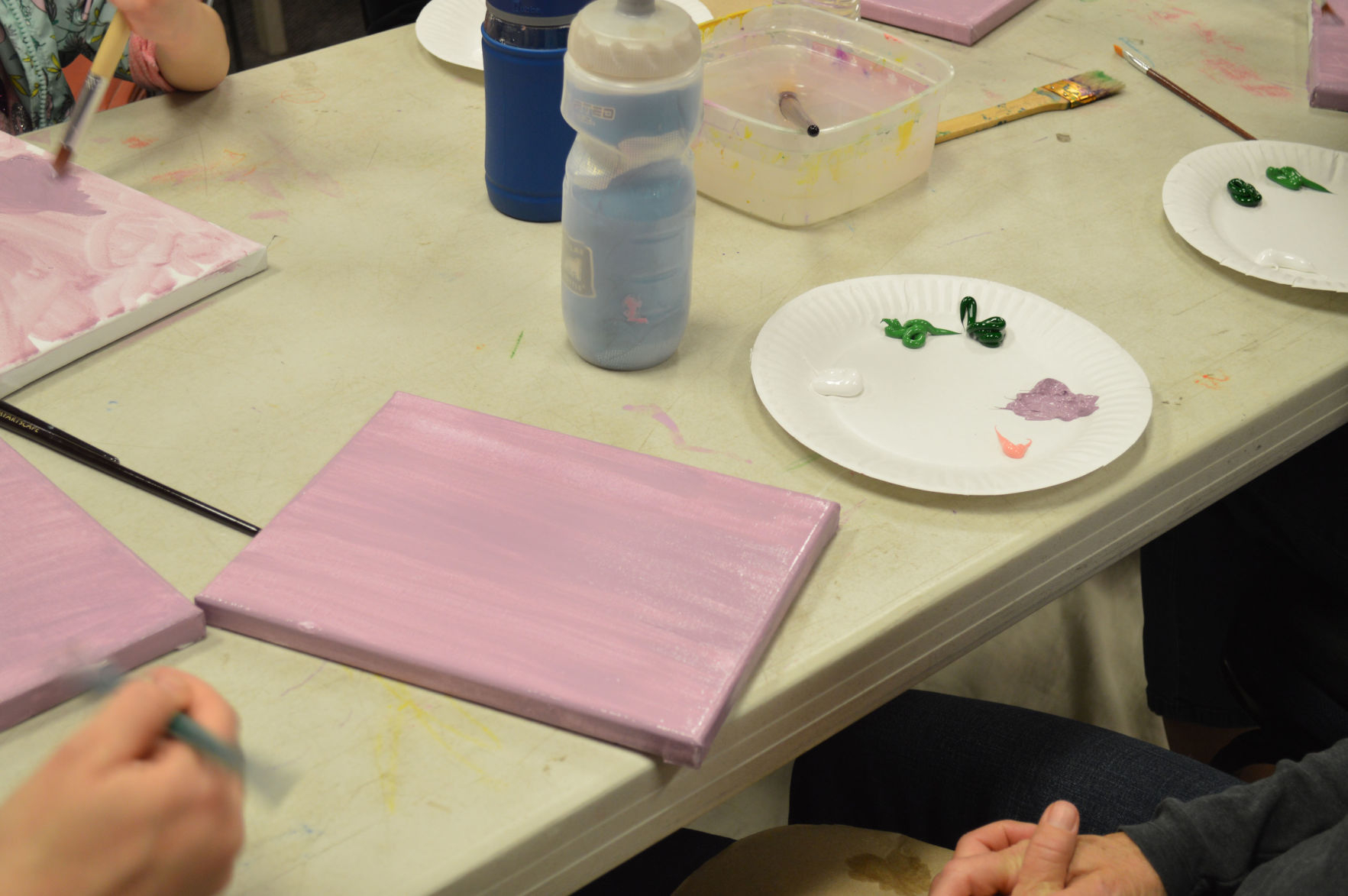 Paint nite at Bookmans offers fun and art for all